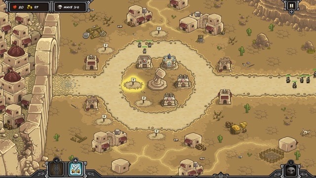 Kingdom Rush Frontiers Overworld