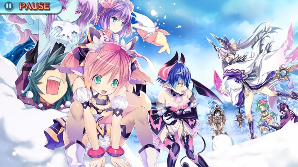 Moero Chronicle H - Playing in the snow