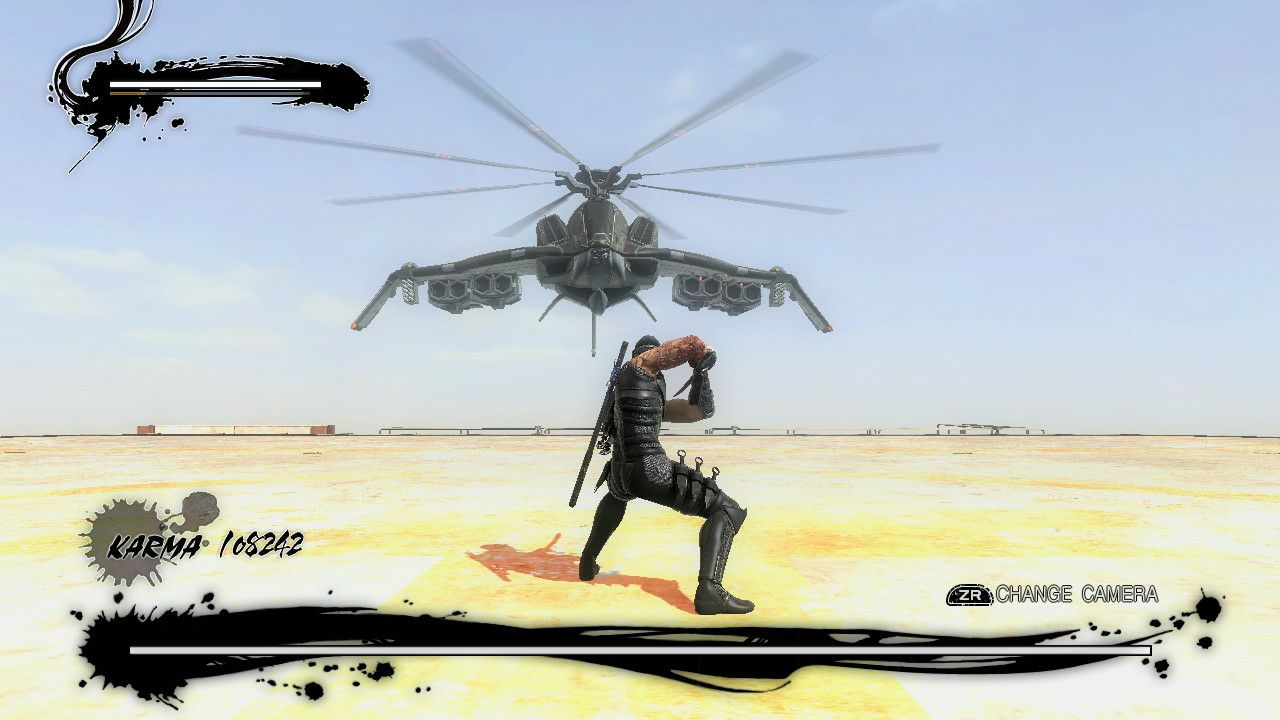 Ryu VS Helicopter
