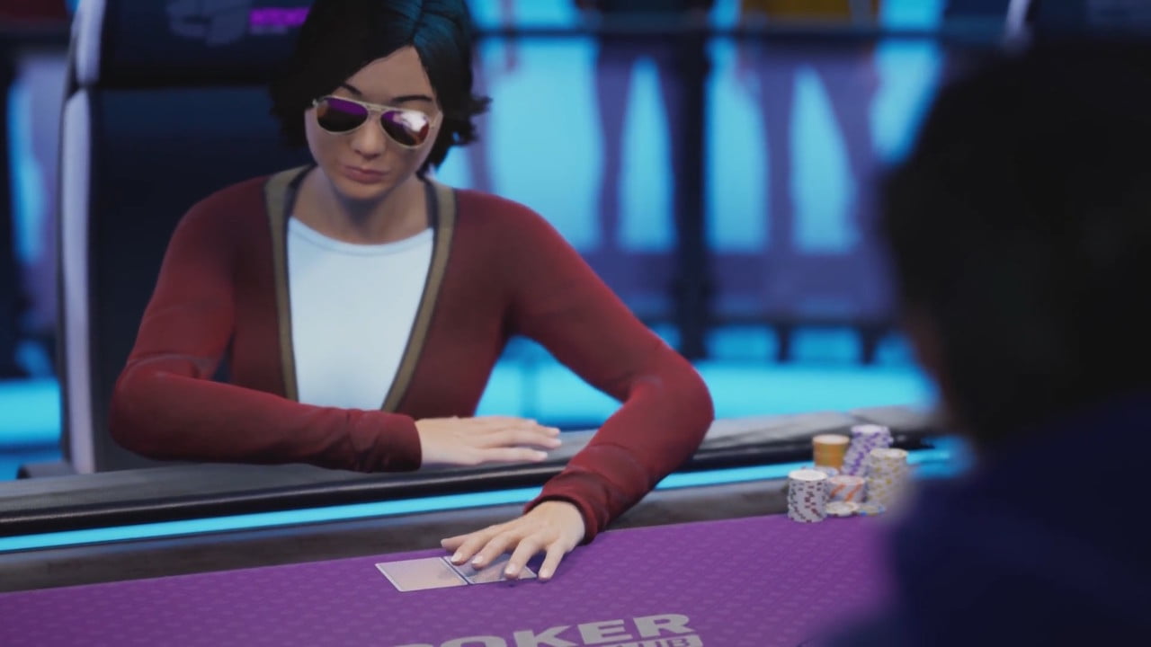 Poker Club - Person with Cards