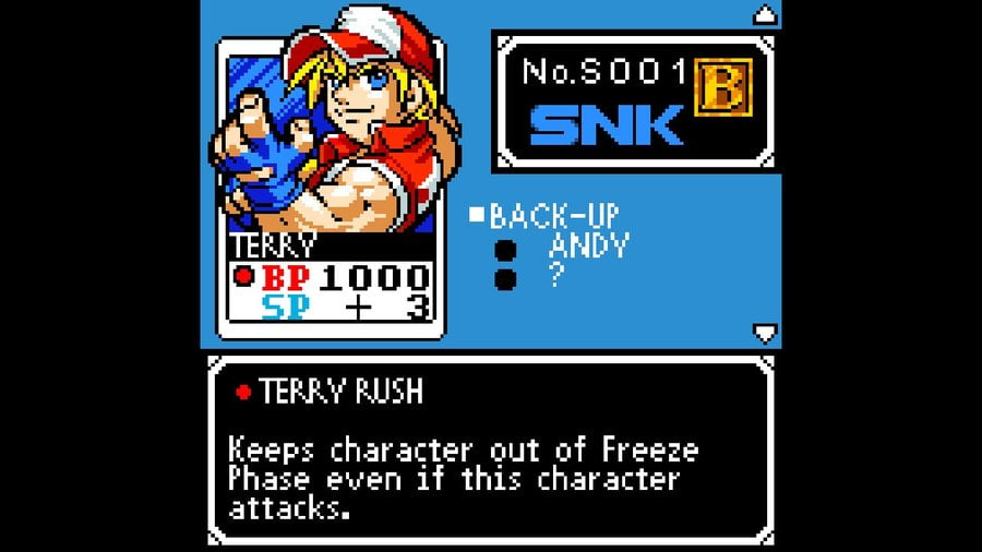 SNK VS. Capcom: Card Fighters' Clash - Terry Card