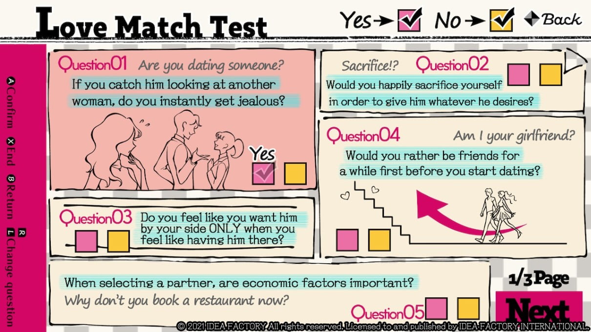 Cupid Parasite - Love Match Test