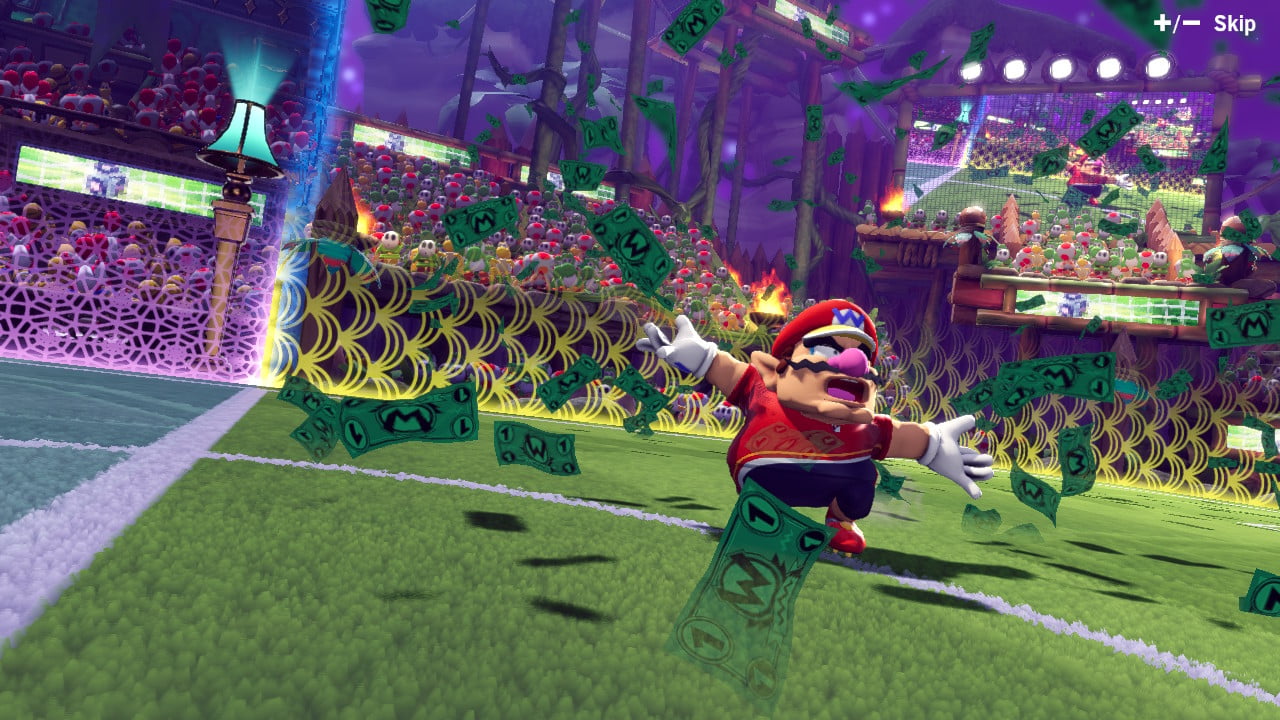 Mario Strikers: Battle League Football - Wario Celebration
