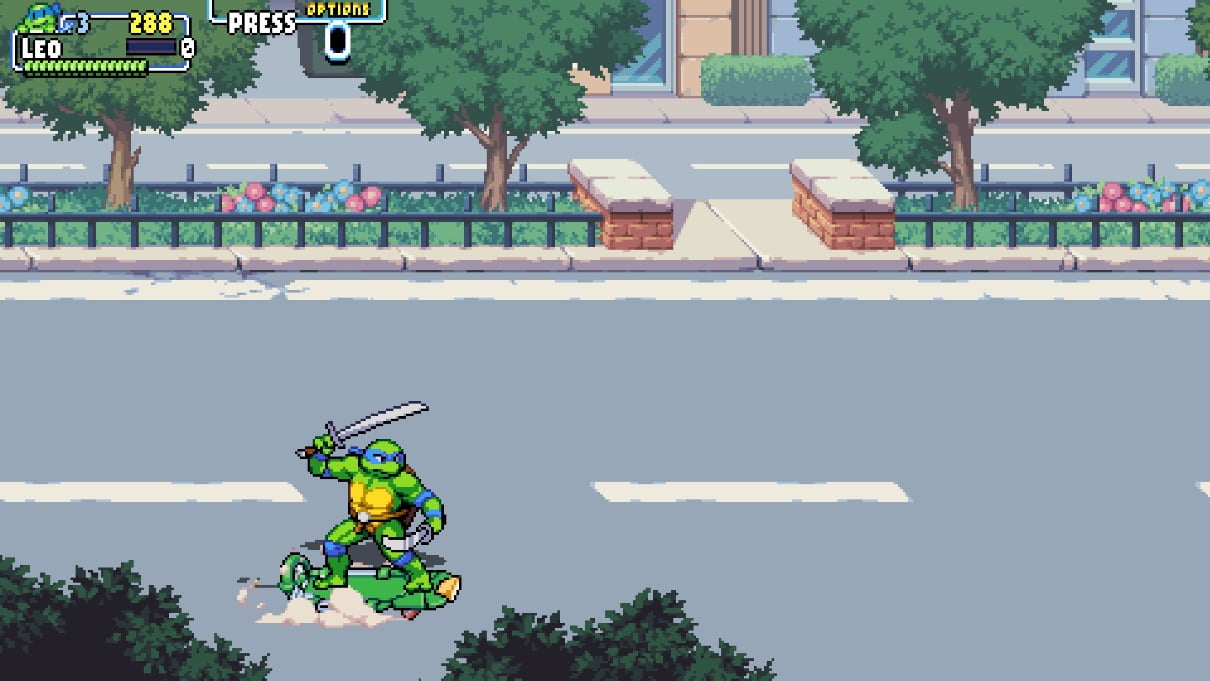 Teenage Mutant Ninja Turtles: Shredder's Revenge - Surfing