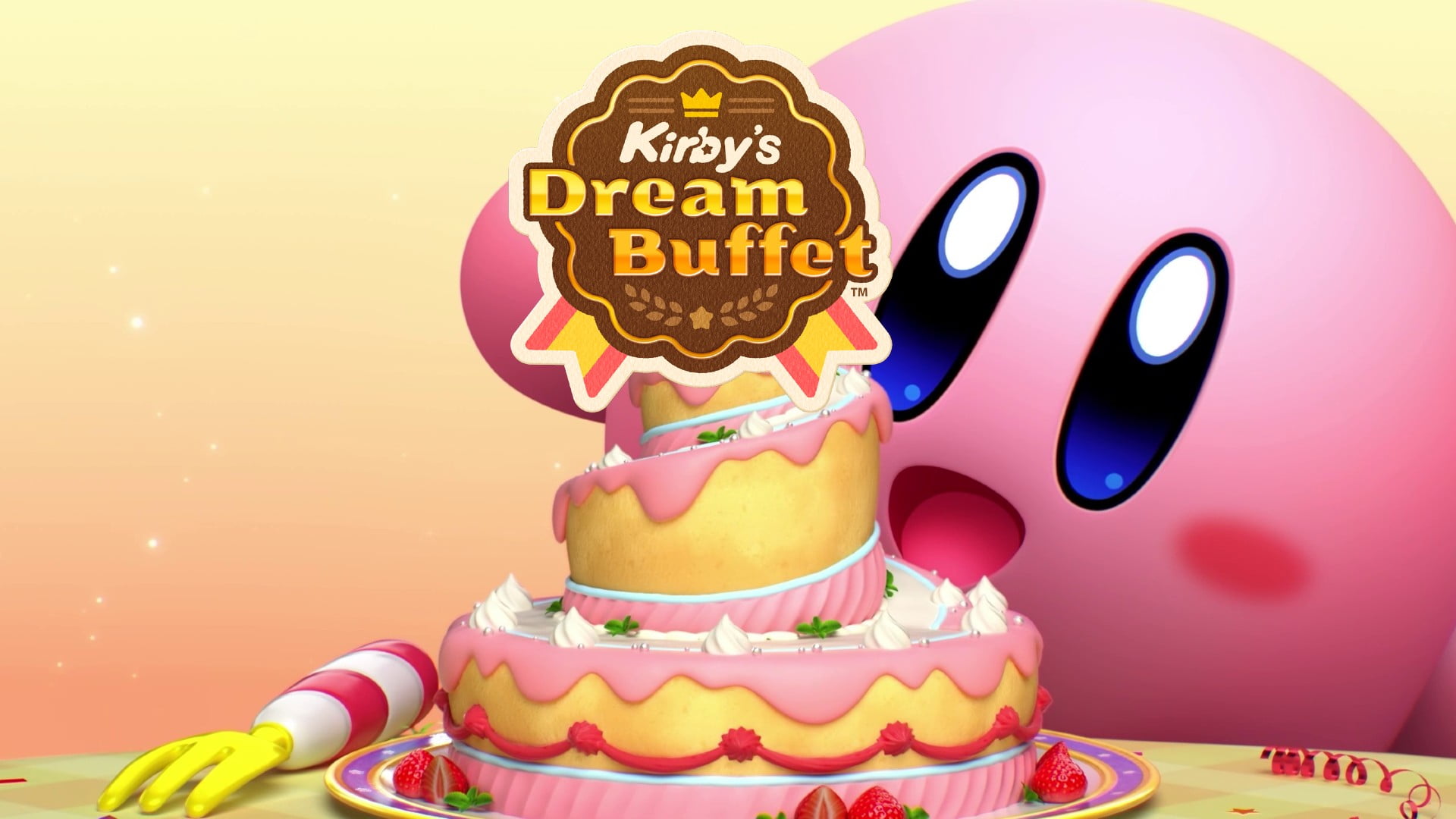 Kirby's Dream Buffet review – sundae, Kirby sundae