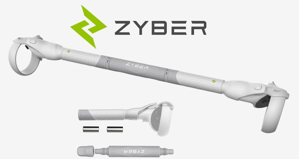 ZyberVR All-in-One Controller Extended Handle - Featured Image