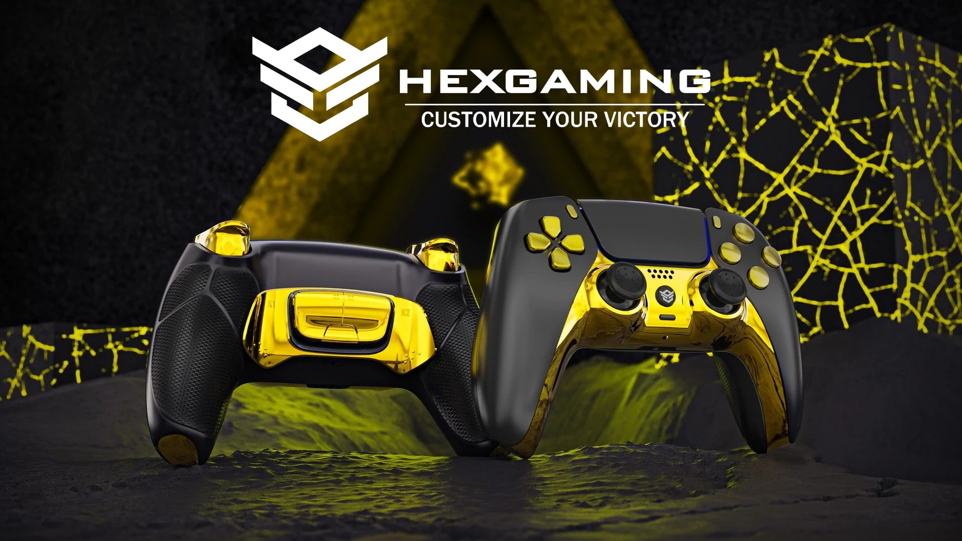 HexGaming Custom Controller For PS5/PS4/Xbox –