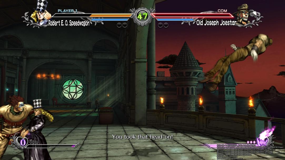 JoJo's Bizarre Adventure: Phantom Blood screenshots, images and