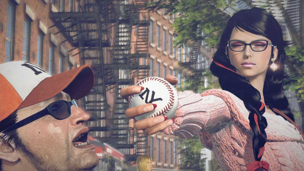 Bayonetta 3 - Catching Baseball