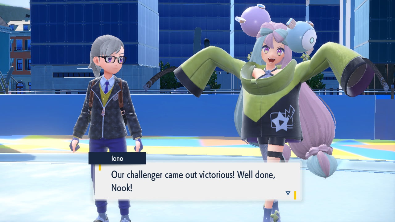 Pokémon Scarlet/Violet - Iono Gym Battle