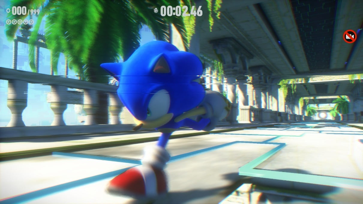 Sonic Frontiers - Sonic Running