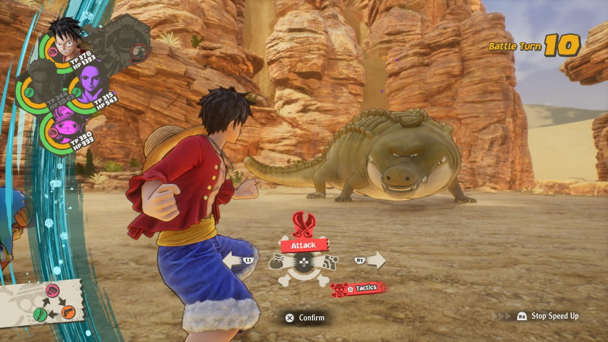 One Piece Odyssey feels like Dragon Quest on the high seas