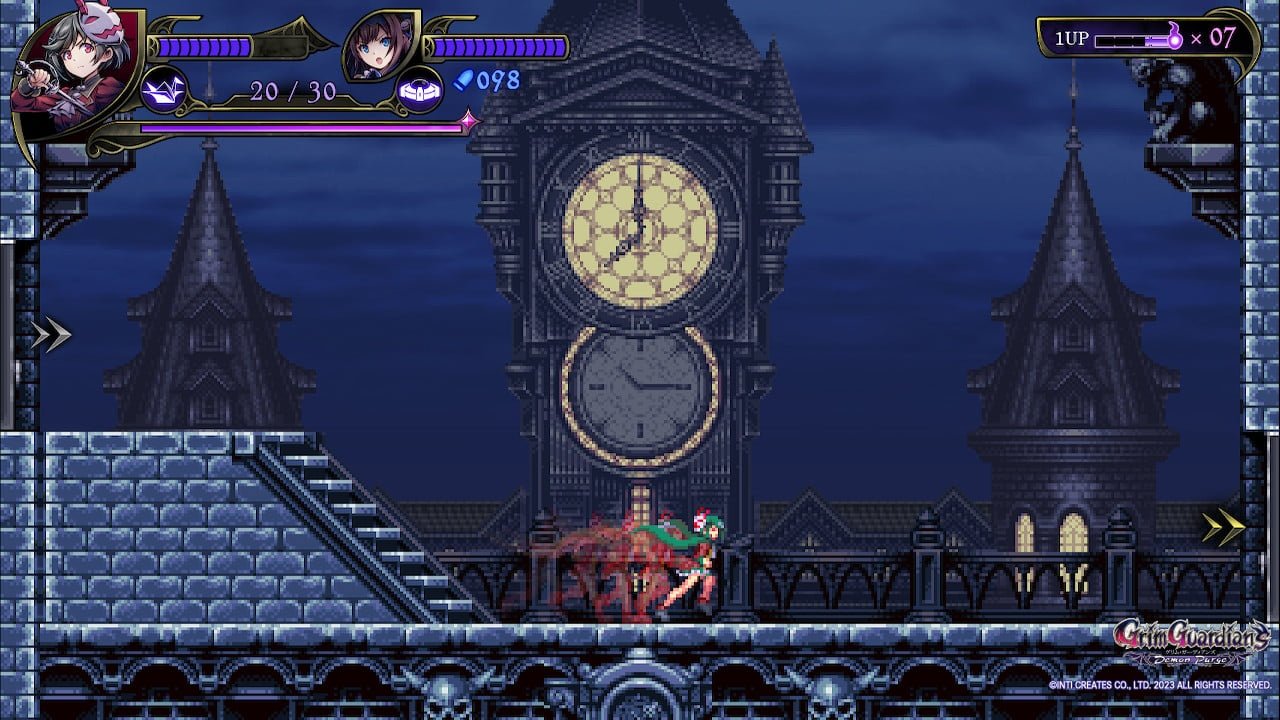 Gal Guardians: Demon Purge - Clock Tower
