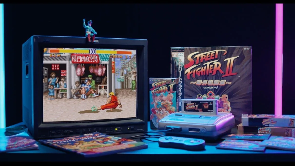 Here Comes A New Challenger - SF2 SNES and Merch