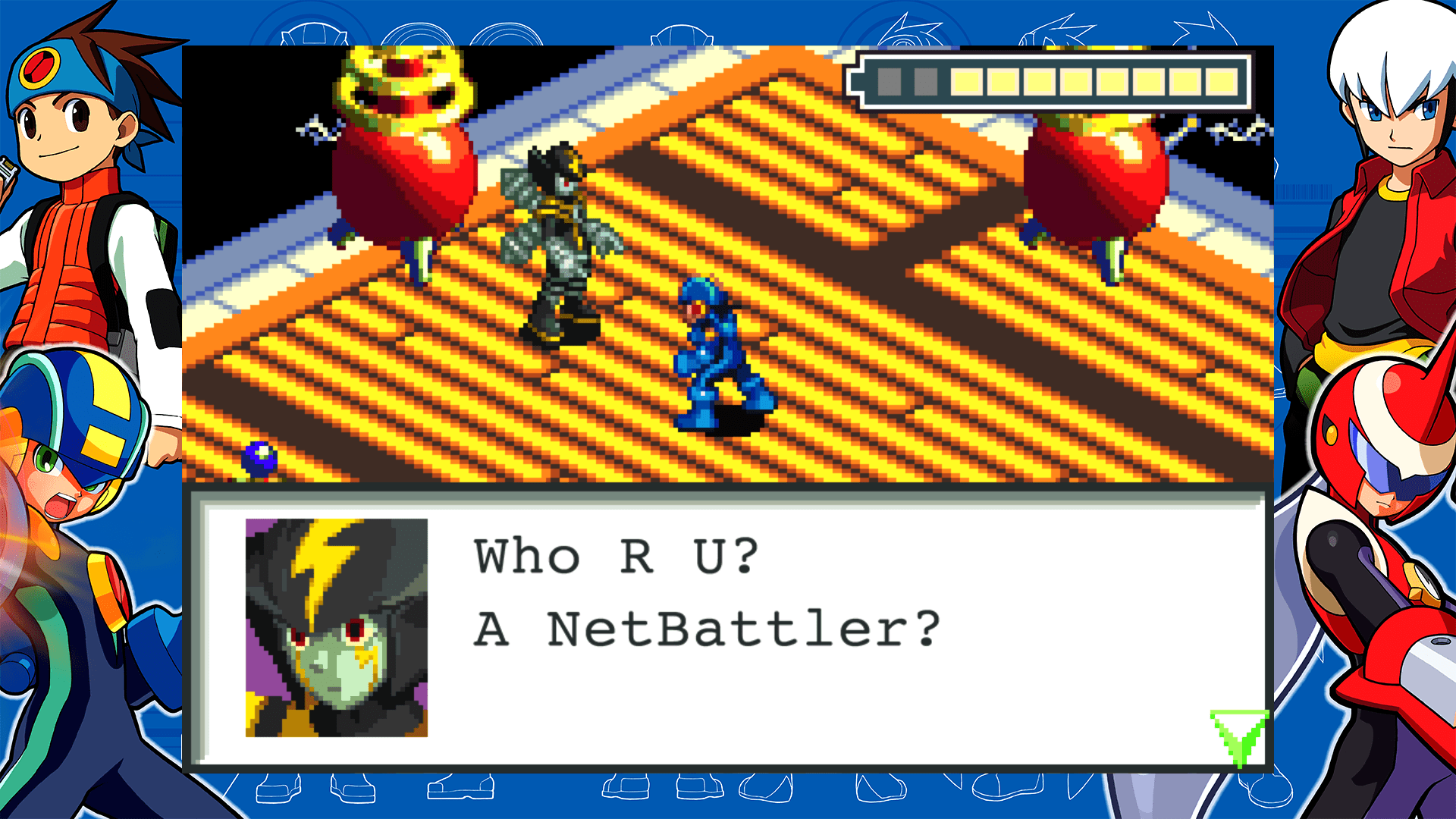 Mega Man Battle Network Legacy Collection - Who R U