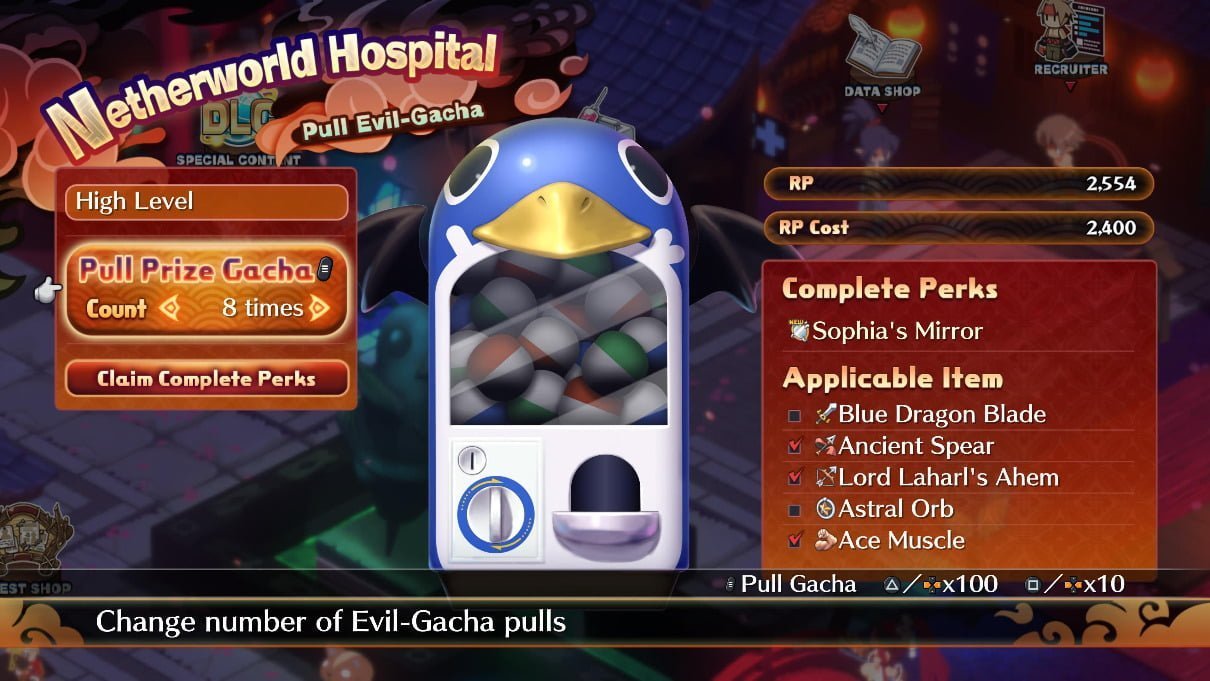 Disgaea 7 Review - Gacha