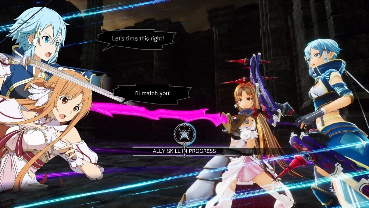 Sword Art Online Last Recollection Review - Ally Attack