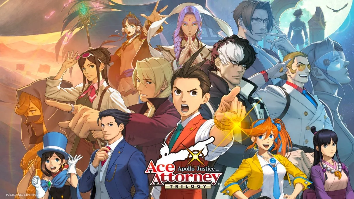 Top Visual Novels Of 2023 / Upcoming Visual Novels Of 2024 - Apollo Justice: Ace Attorney Trilogy