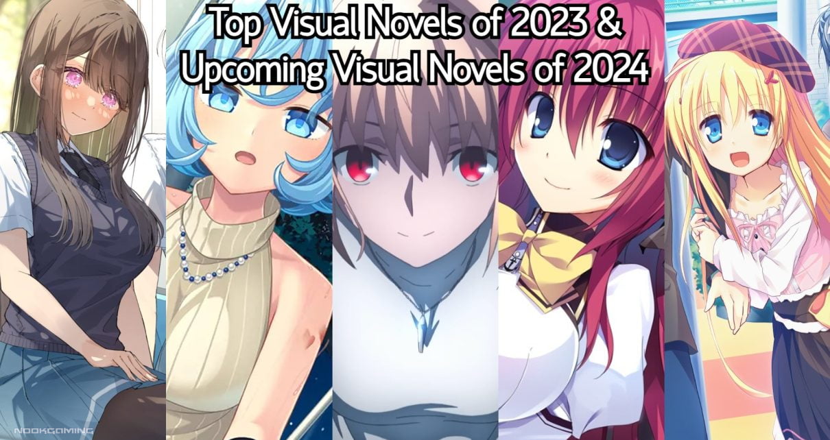 Top Visual Novels Of 2023 / Upcoming Visual Novels Of 2024 - Featured Image
