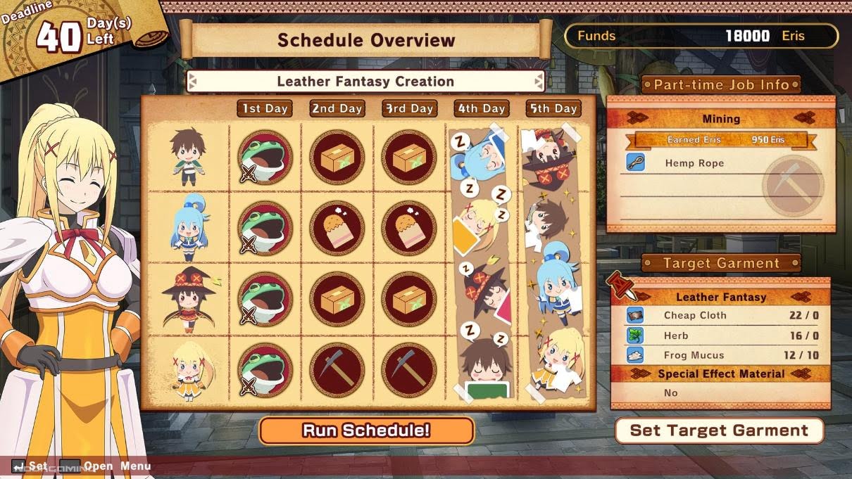 KONOSUBA - God's Blessing on this Wonderful World! Love For These Clothes Of Desire! - Job Screen