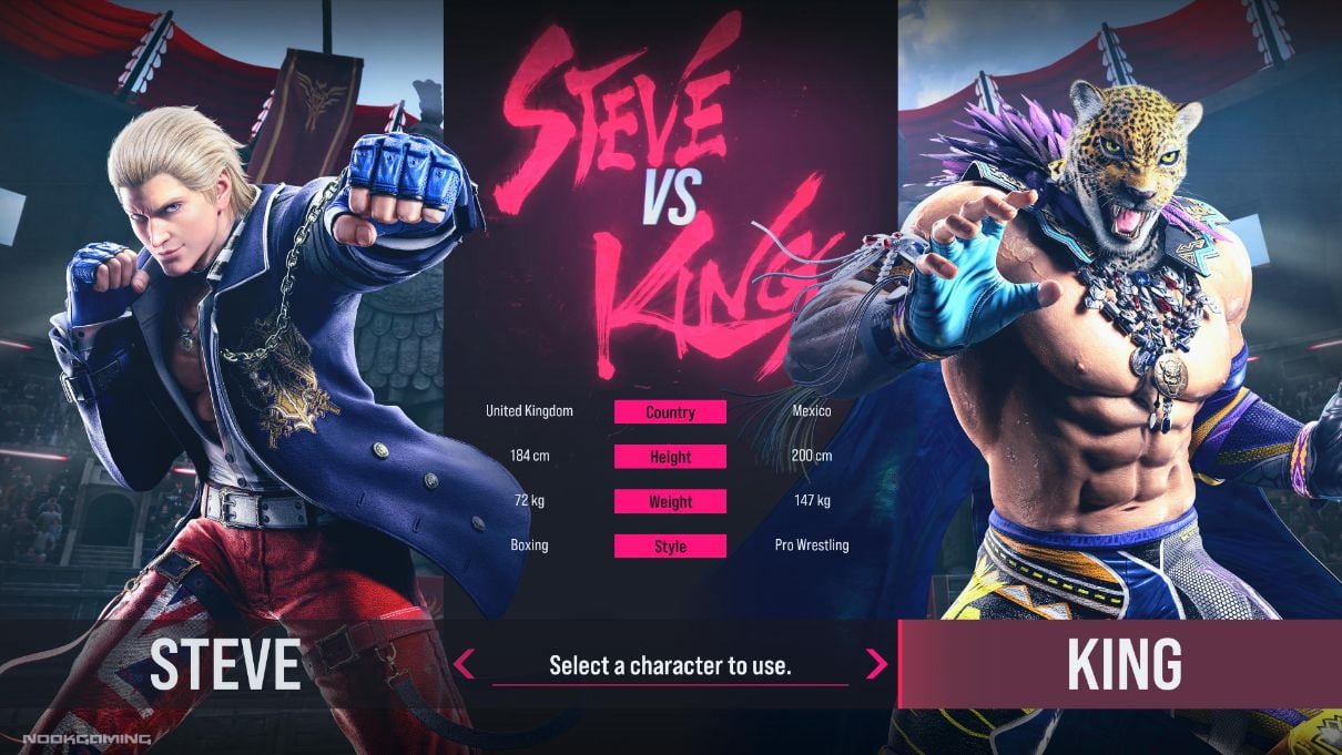 Tekken 8 - Steve VS King