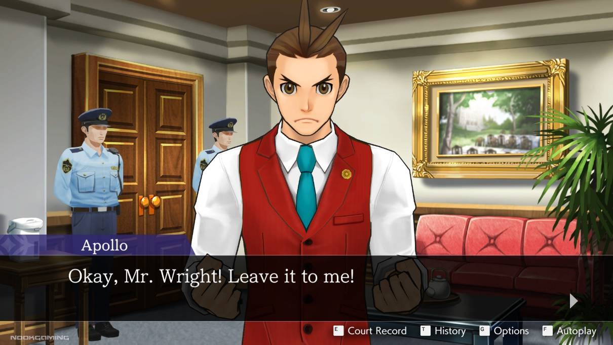 Apollo Justice: Ace Attorney Trilogy - Handing Over to Apollo