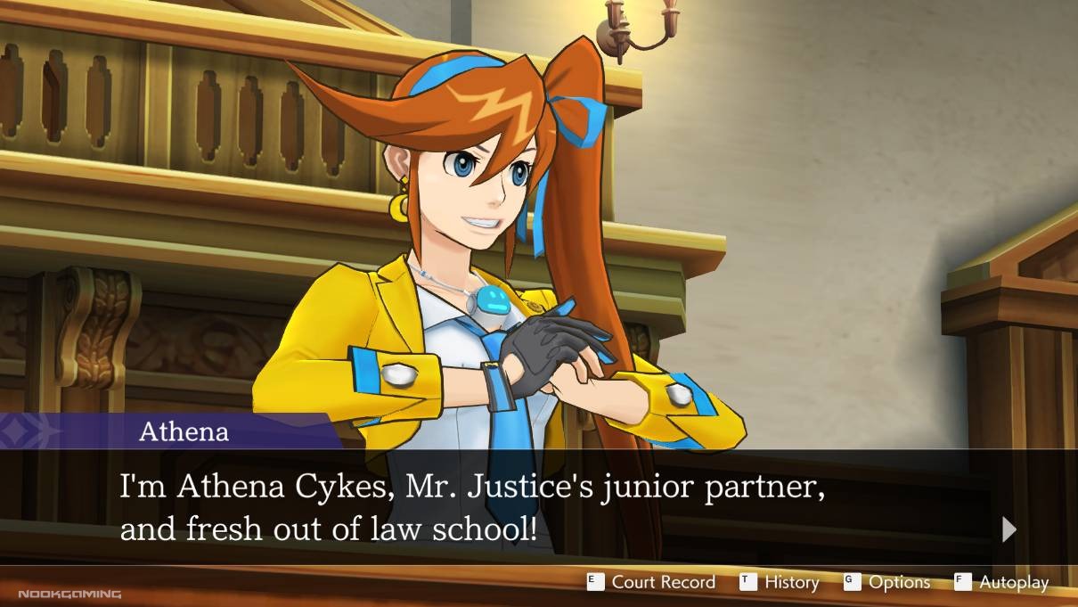 Apollo Justice: Ace Attorney Trilogy - Athena
