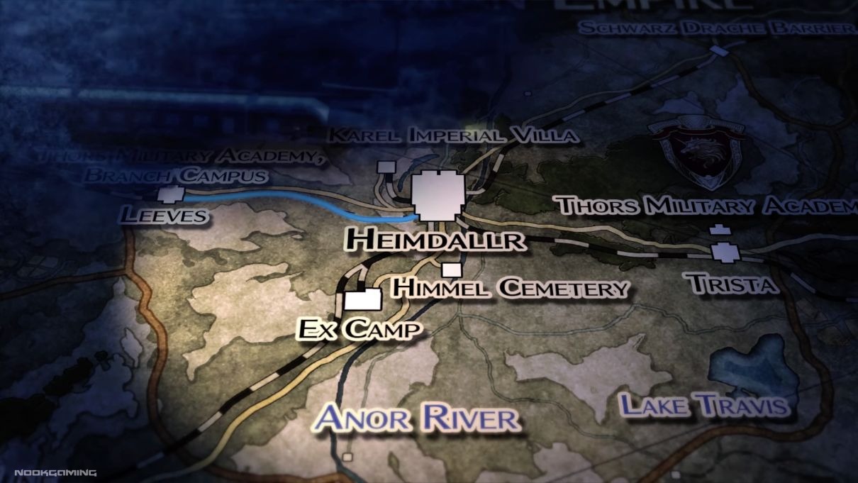 The Legend of Heroes: Trails of Cold Steel III - Map