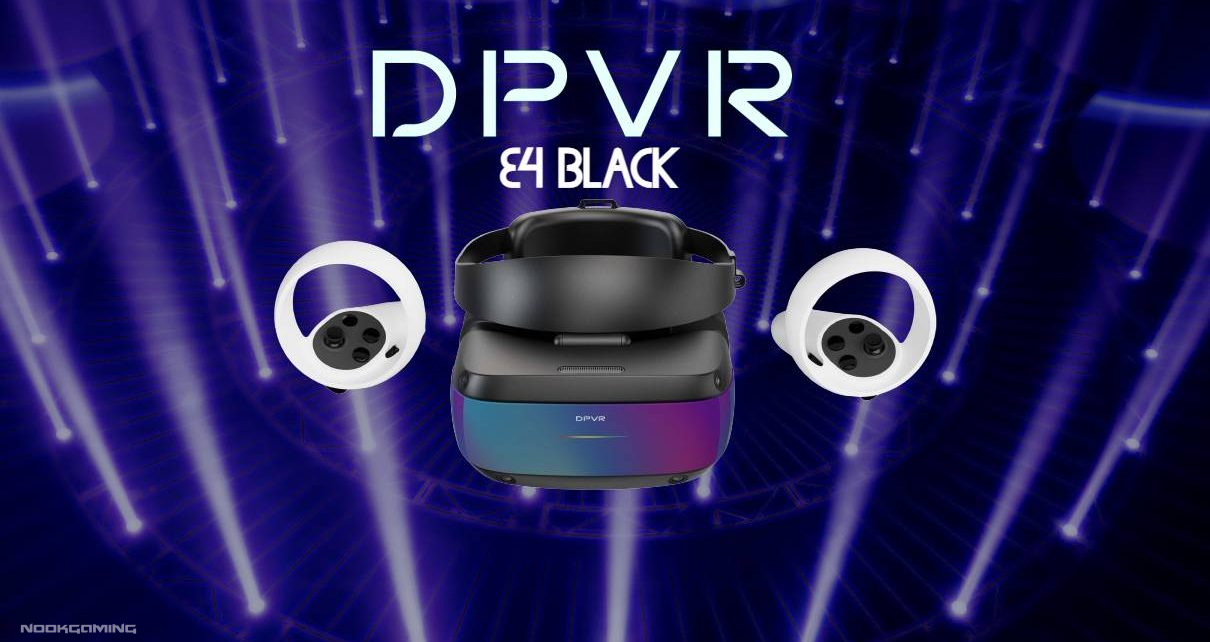 DPVR E4 Black - Featured Image
