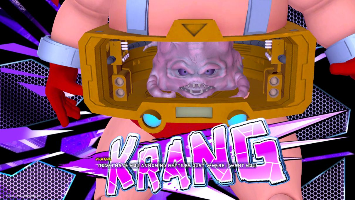 Krang in Teenage Mutant Ninja Turtles Arcade: Wrath of the Mutants