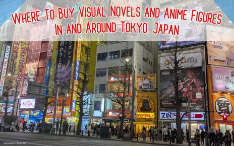 Where To Buy Visual Novels and Anime Figures In and Around Tokyo Japan - Featured Image