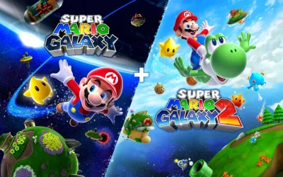Super Mario Galaxy + Super Mario Galaxy 2 - Featured image for review