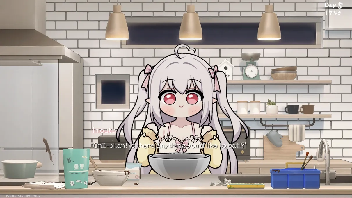 Imouto cooking for you