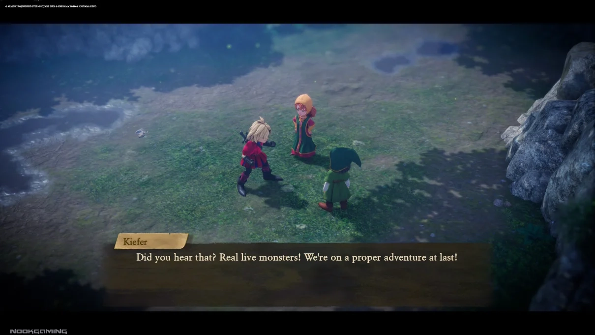 The Pilchard kids excited for the adventure of Dragon Quest VII Reimagined