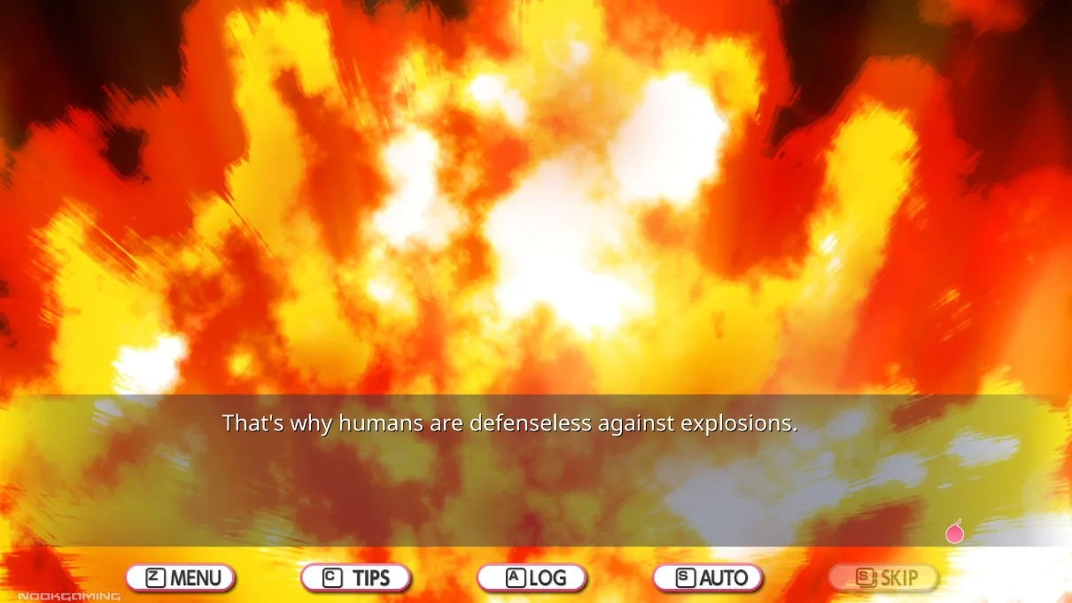 Explosion shot