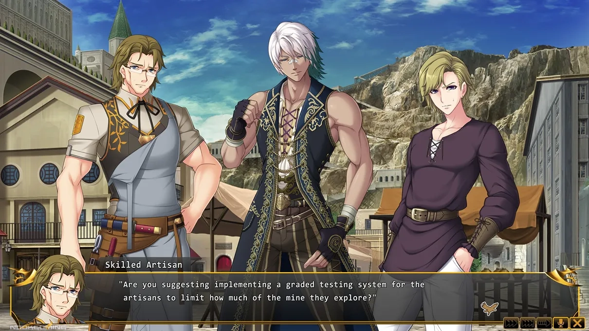 Talking about a graded artisan test in Wayblazer Dämmerung