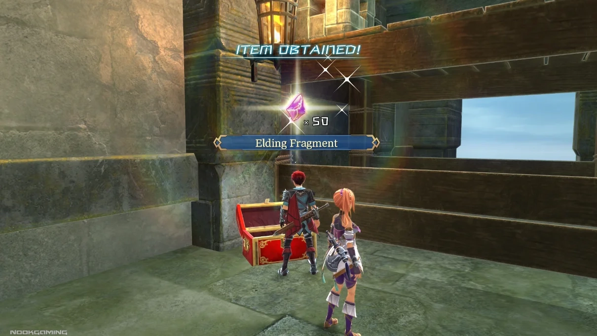 Chest with resources for the new content of Ys X: Proud Nordics