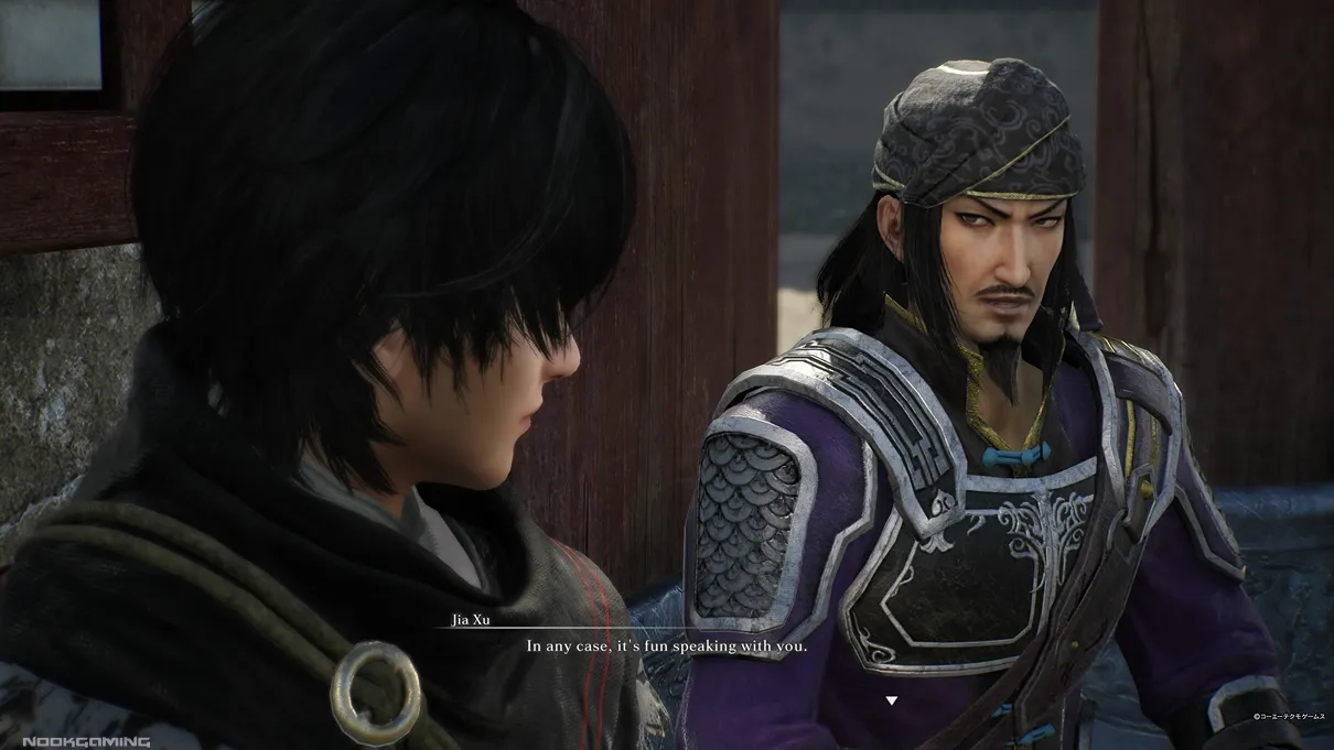 Jia Xu enjoying talking to Ziluan