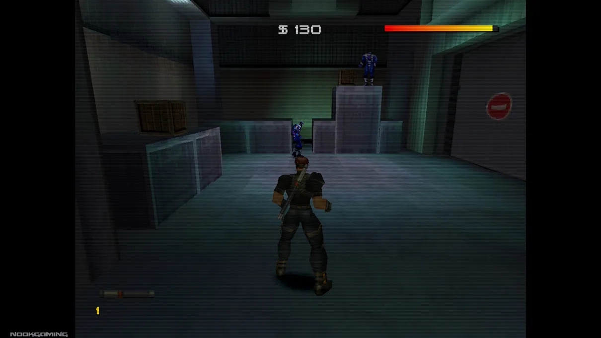 Near boxes in Fighting Force 2