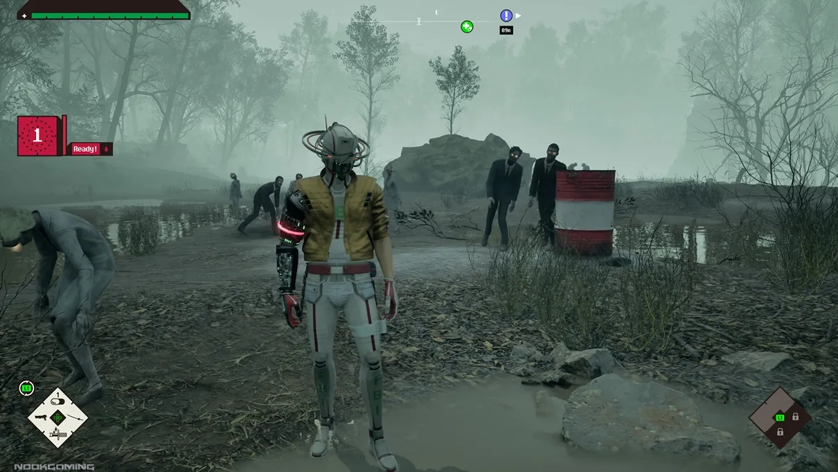 Zombies wandering around