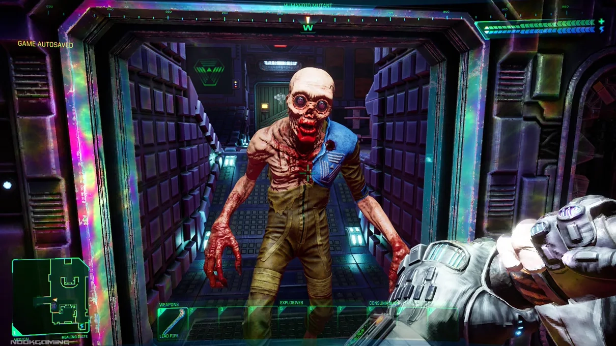 Zombie in System Shock (Nintendo Switch 2 Port)