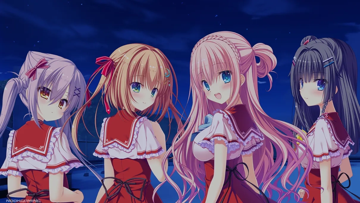 All heroines from Template!! An Angel’s Gift (Tenpure!!) by CIRCUS