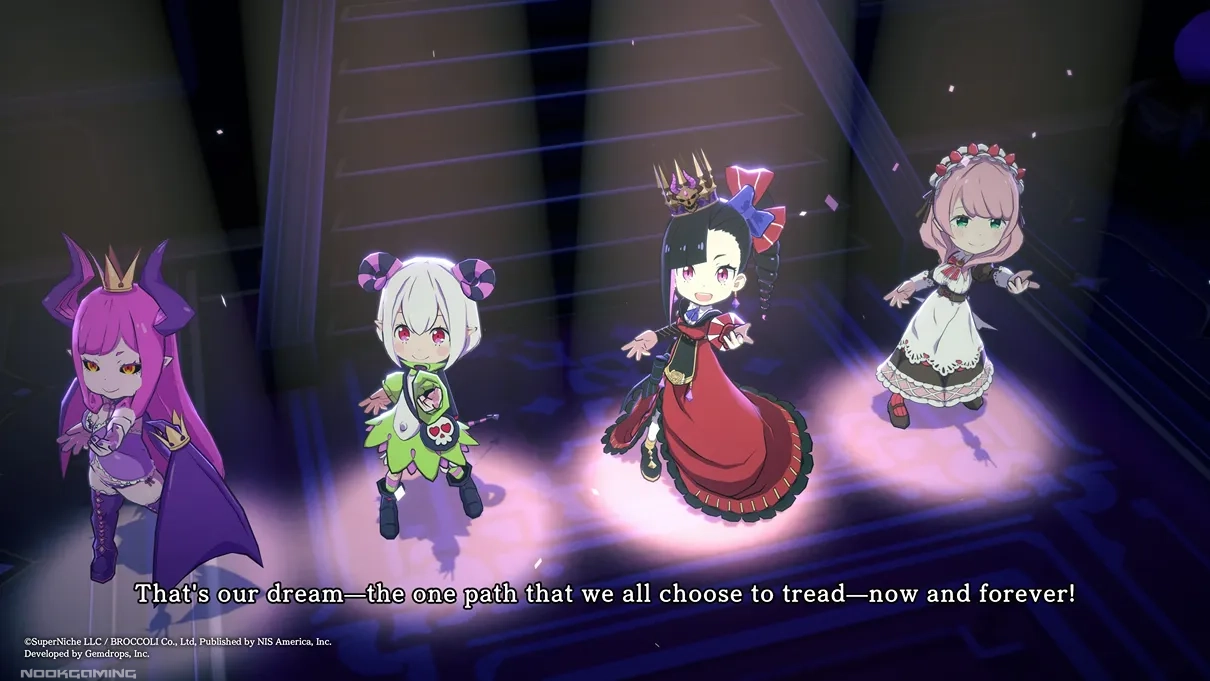 Musical segment in Etrange Overlord