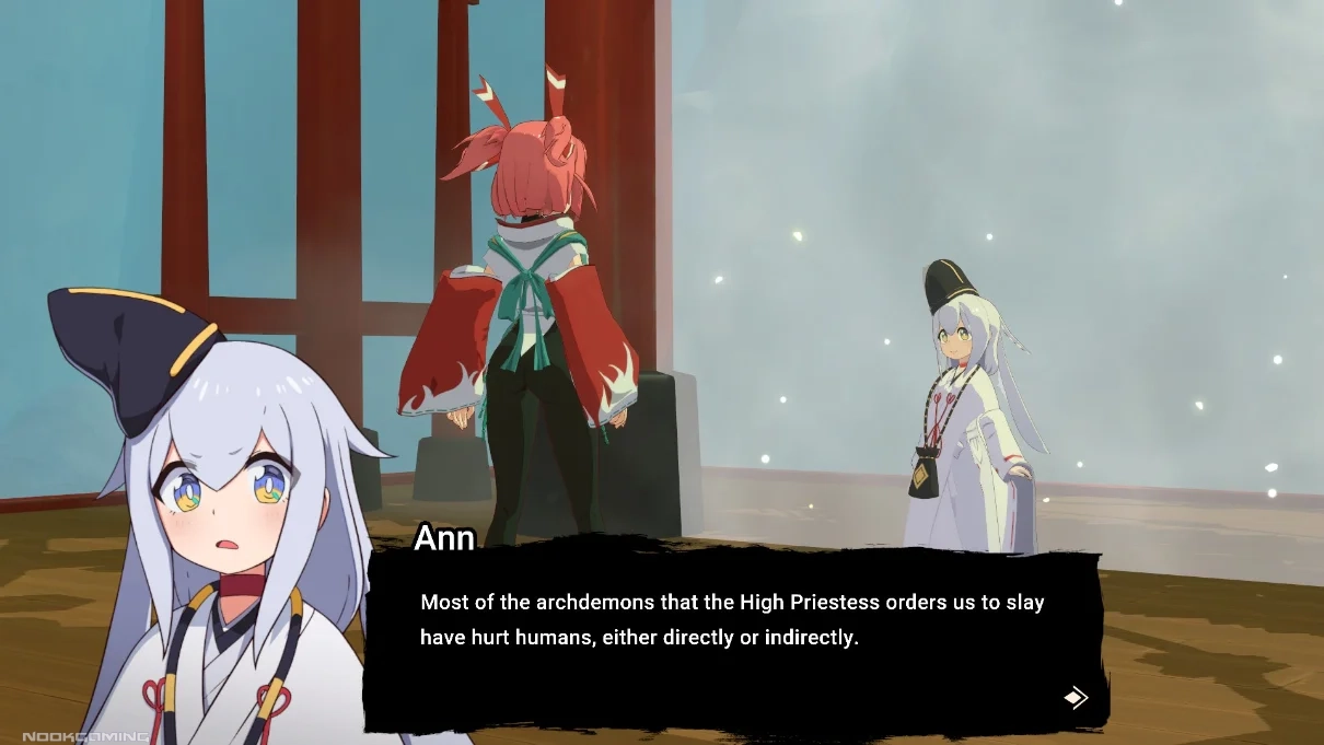 Ann describing the archdemons as harmful