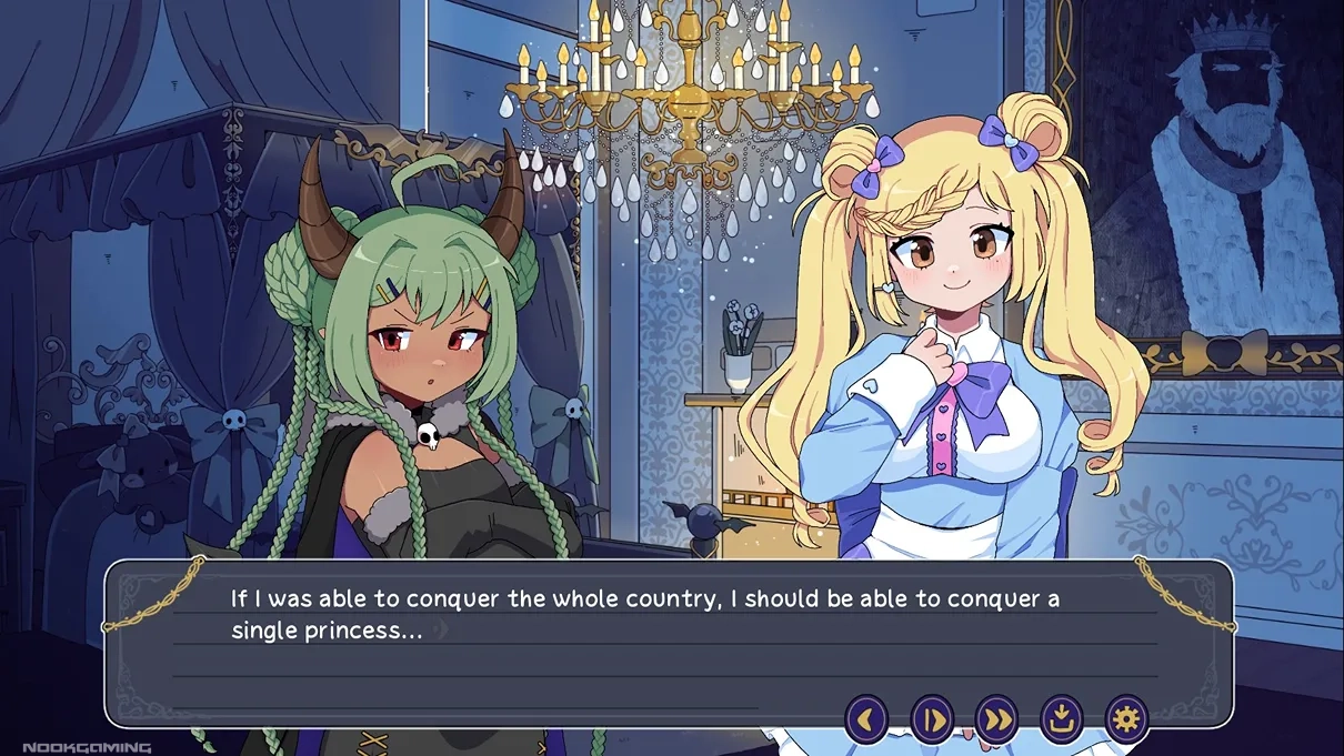 Talk about "conquering" Lisette in The Demon Queen's Dire Dilemma