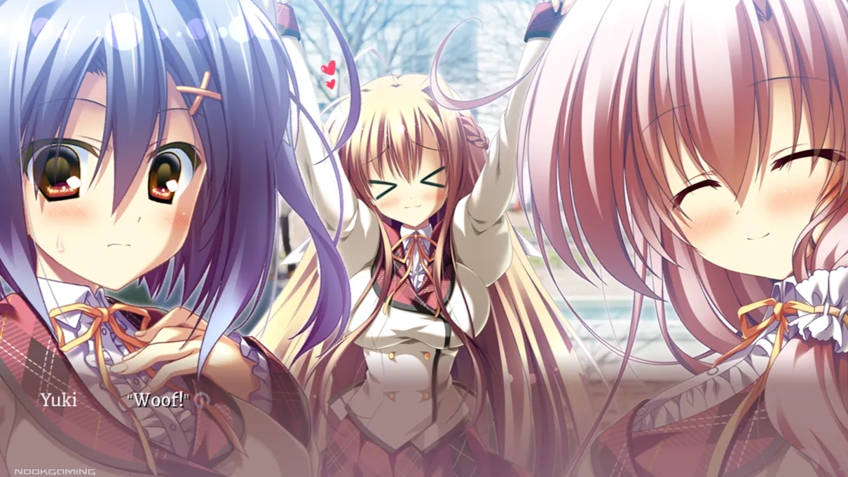 Yuki making Woof sounds in Eve of the 12 Months