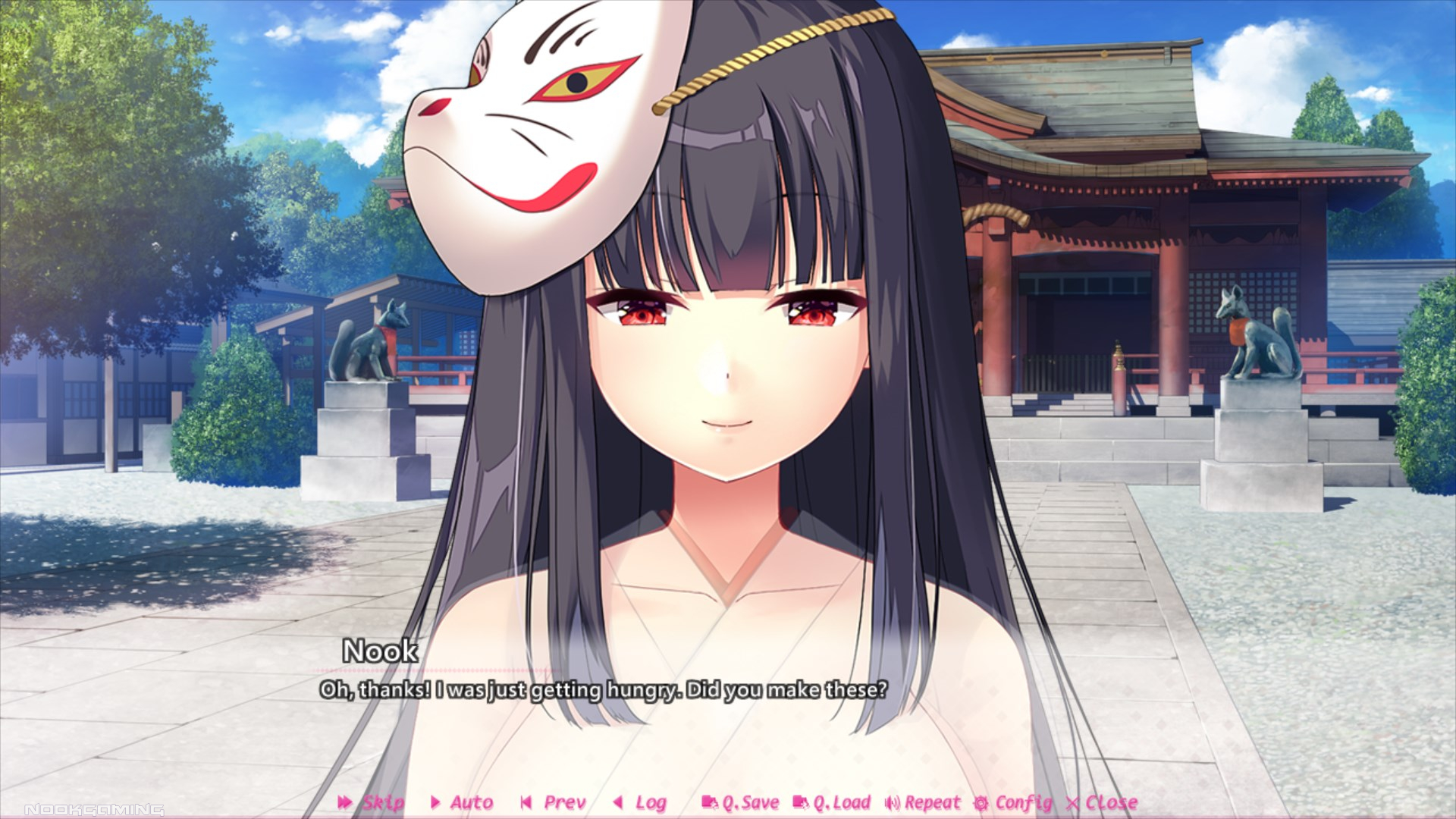 Example of Translucency Effect on Hatsuho in Making*Lovers: First Blush
