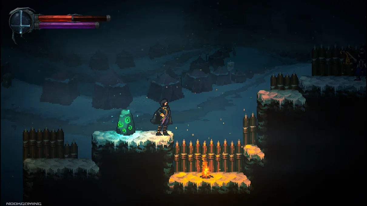 Standing on a ledge in Legacy of Kain: Ascendance