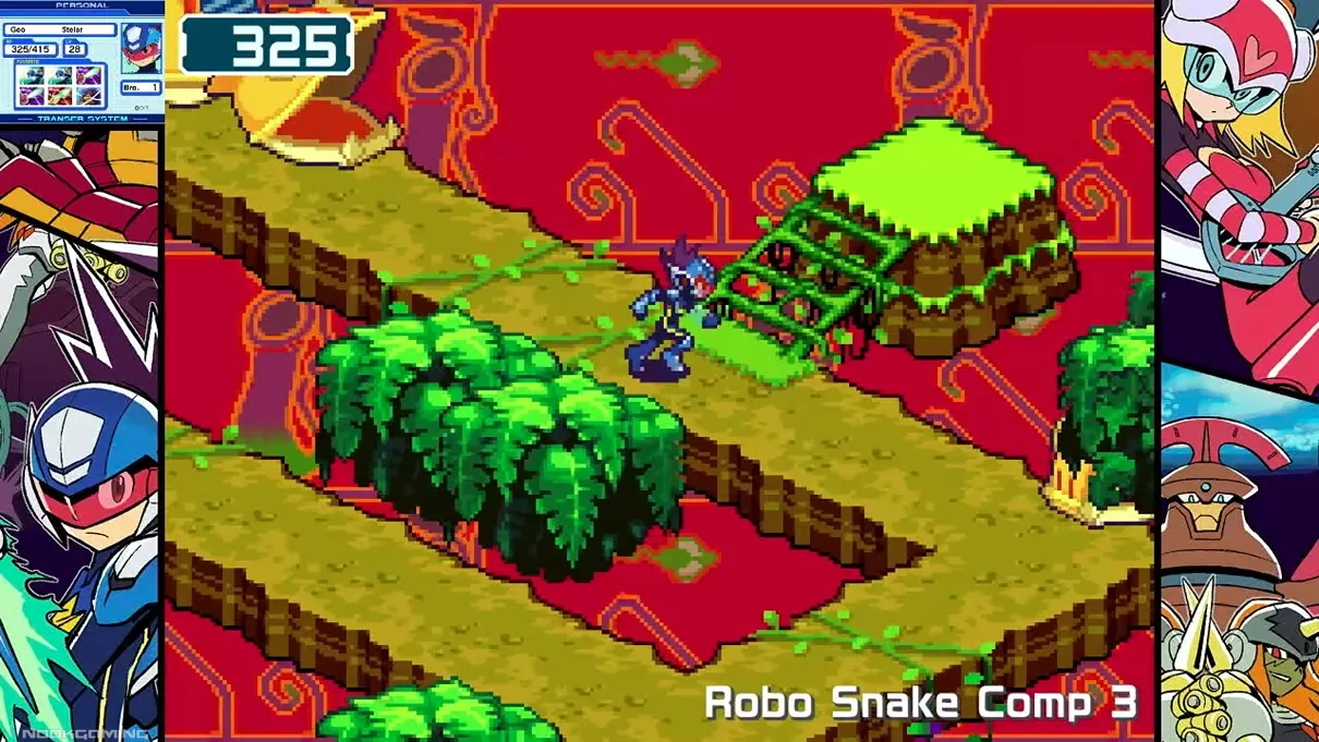 Robo Snake Comp 3 as shown in Mega Man Star Force Legacy Collection
