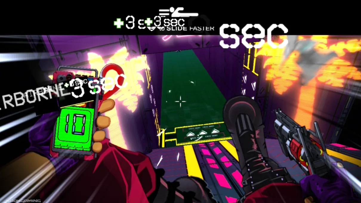 Fast-paced combat with a slide